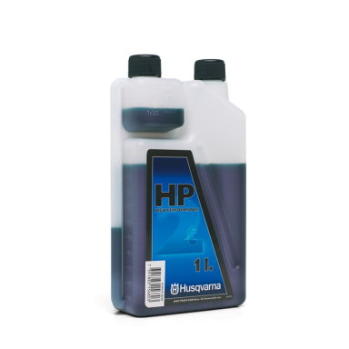 Dvitaktė alyva HP, 1l su dozatoriumi Dvitaktė alyva HP, 1l su dozatoriumi